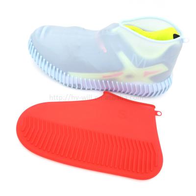 China Recyclable Silicone Reusable Rain Shoes Boots Covers Water Proof Shoes Cover For Men Women Kids for sale