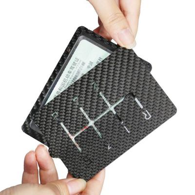 China Customized High End Classic Classic Stylish Cards Abrasion-Resistant Carbon Fiber For VIP Business Card Loyalty Gift Card for sale