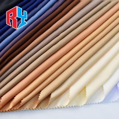 China High quality custom made plain 48*150D tear-resistant polyester color abaya muslim apparel fabric for sale