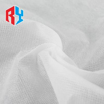 China Viable supplier hot selling soft white spunbond polypropylene non woven fabric for garment interlining for sale