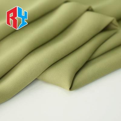 China Wholesale high quality polyester plain 100% polyester nida fabric fusible for arabic clothing for sale