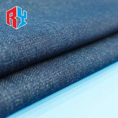 China Wholesale High Quality 100% Cotton Plain Weave Denim Fabric Shrink-Resistant Jeans for sale