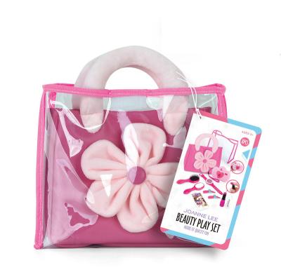 China ABS Christmas Birthday Gift for Kids Girls Fashion Beauty Set Handbag Girls Styling Pretend Cosmetic Makeup Toy for sale