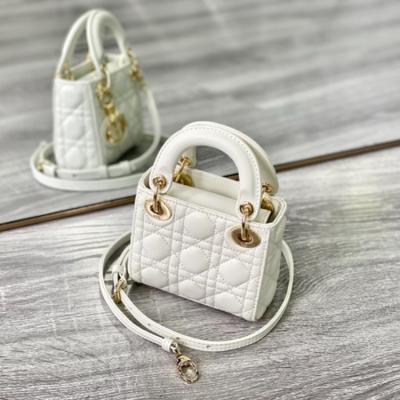 China Fashion Good Quality Replica Designer Handbags Luxury Ladies Cross - Body Shoulder Bag For Women Famous Brand Genuine Sheepskin Mini 12cm for sale