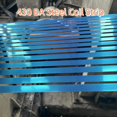 China 430 Stainless Steel Coil  DIN1.4016  SS430 Coil Strip 0.8*20mm BA Surface For Food Project for sale