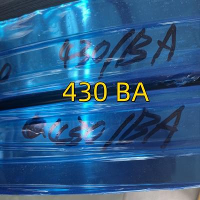 China Cold Rolled 430  Stainless Steel Strip 1.4016  SS430 BA  Stainless Steel Coil 0.5*50MM for sale