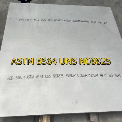 China High Temperature Corrosion Resistance  Astm B424 Incoloy 800 825 Nickel Alloy Plate 6-100mm for sale