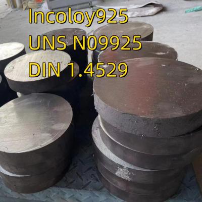 China Incoloy925 UNS N09925 DIN 1.4529 X1NICRMOCUN25-20-7 Barra redonda de acero inoxidable 10-200MM en venta