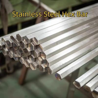 China 304 Stainless Steel Hex Bar  SS304 Stainless Steel Hexagonal Bar S12.7 S19.05 for sale