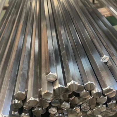 China Hairline Finish SS304 1.4301 Hexagon Bar 6m Length SS304 Stainless Steel Hexagon Bar for sale