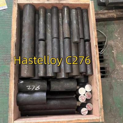 China Hastelloy Alloy UNS N10276 Black Forged Round Bar 10-300mm  Hastelloy C276 Rod for sale