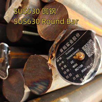 China Warmgewalste gesmeed SUS 630 AISI 17-4pH/AISI 630 Ruime staalstaaf OD55mm Te koop