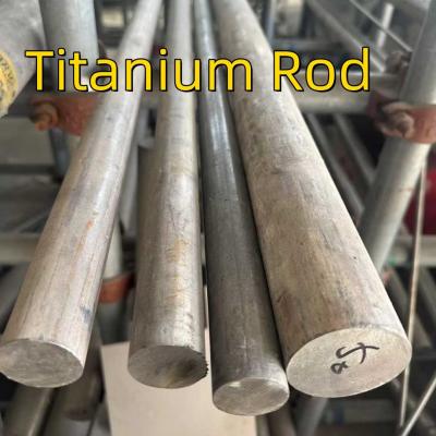 China Titanium Heating Element Rod ASTM B348 Titanium Rod Gr2 Pure Metal Rod Titanium Round Bar For Scientific Project for sale