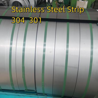 China 304 2D Finish 0.1mm Thickness  DIN 1.4310 EN 1.4301 Tensile Strength 1000Mpa Cold Rolled Stainless Steel Coil for sale