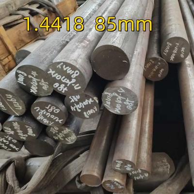 China DIN 1.4418 S165M Stainless Steel Round Bar Quenched and Tempered  OD 85mm EN1008-3 With 3.1 Certificate for sale