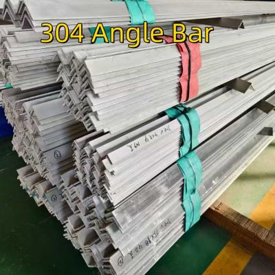 China ASTM A276 304  Stainless Steel Angle Profile Bar Equal Unequal SUS304 Angle Bar 30*30*3MM for sale