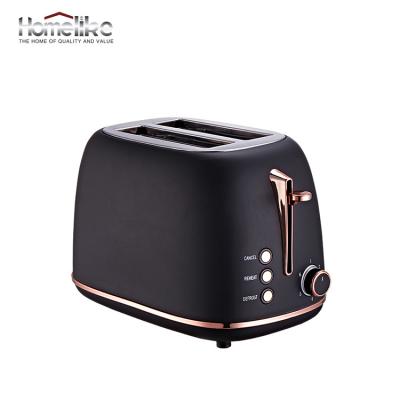 China Hotel 2 Slice Automatic Shortcut Toaster Stainless Steel Toaster Panini Toaster for sale