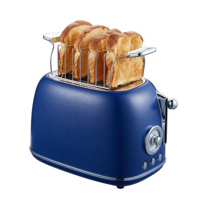 China Hotel OEM Customized 2 Slice Stainless Steel Toaster Pop Up Bread Toaster 2 Slice Stainless Steel Toaster for sale