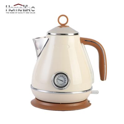 China 360 degree base 1.7L factory water kettle home appliance rotation electric kettle for promotion retro kettle for sale