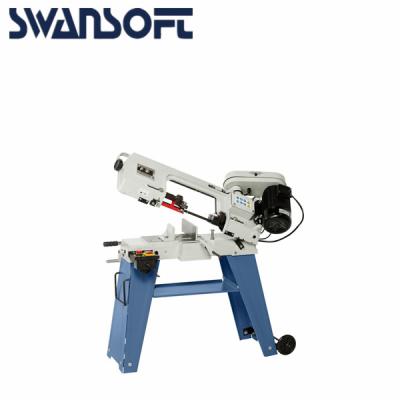 China Mini Small Portable Horizontal Metal Band Saw Machine BS-115 with blade free supply for sale