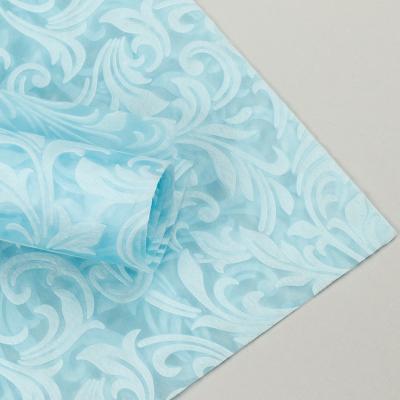 China Anti-Pull PP Embossed Velvet Non Woven Fabric For Flower Wrapping Florist Supplies Fresh Flower Wrapping Paper for sale