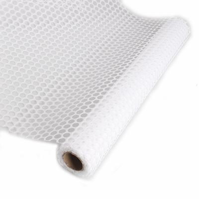 China Bestselling Poly Mesh Gift Wrap Accessories Flower Wrapping Deco White Poly Mesh for sale