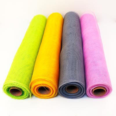 China Wholesale Recycable Flower Wrapping Mesh Roll For Floral Wrap for sale