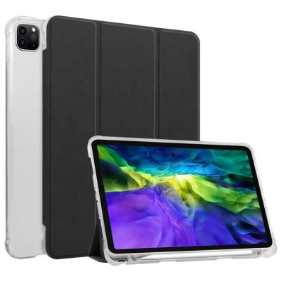 China High Protective Shockproof Smart Air Cushion Pencil Holder Case For Apple iPad Pro 12.9 Inch TPU Leather Tablet Shockproof Soft Cover for sale