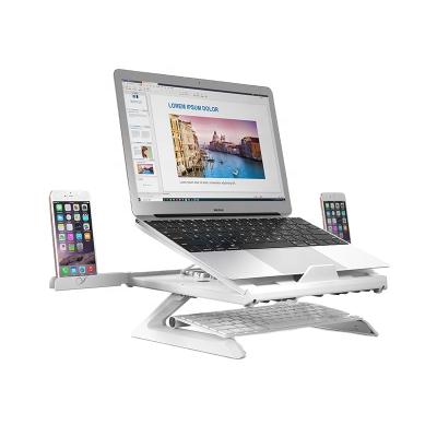 China High Quality Adjustable Angle Adjustable Laptop Stand Aluminum Foldable Outdoor Portable Desk for 11