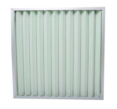 China Washable Custom Product Production Line Pleated Panel Purifier Air Filter Middle for sale