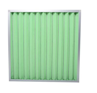 China Pleated Washable Washable Synthetic Fiber Pre Panel Air Filter Purifier for sale