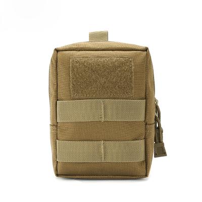 China Custom Wholesale New Advertising Three Color Fashion Small Waterproof Cube Camping Army Camouflage Molle Bag Military Tactical Pouch for sale