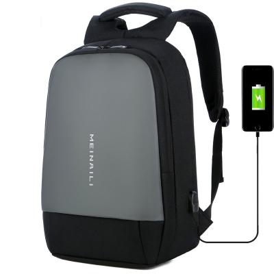 China Wholesale Three Colors USB External Anti-theft Multifunctional Laptop Backpack Anti Theft for sale