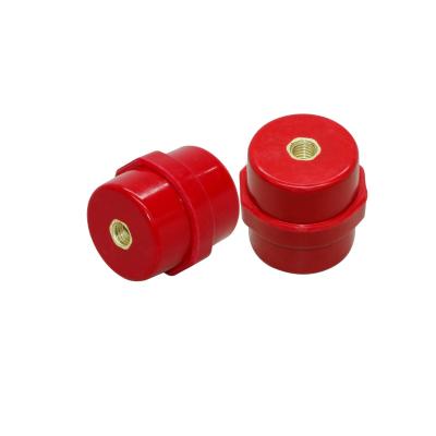 China High Quality Resin SM-20 High 30mm LOW VOLTAGE Keluoyi Bus StandoffInsulator With Brass Inserts à venda