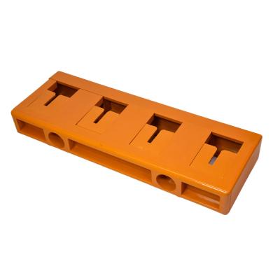 China Yellow Strong Rectangle Dmc Standard Flange Busbar Connector Now Yoke For Busbar for sale