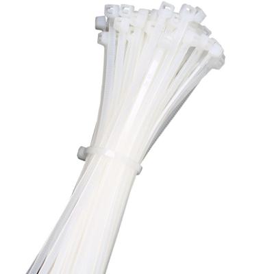 China Convenient and Tidy Quality Nylon Black White Convenient and Tidy Plastic Cable Ties Fine for sale