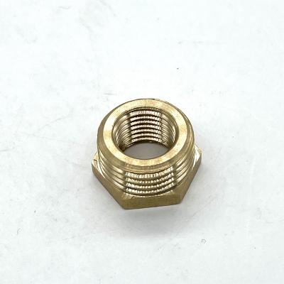 China Brass Factory Customize Male ThreadHexagon Head Reducing Form Fitting For PEX for sale