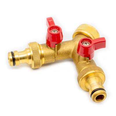 China Portable Electronic Conduits Design TK5123D Professional Herringbone Copper Brass Valve For Car Wash for sale