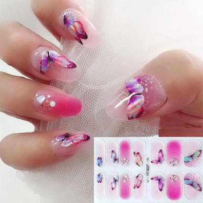 China 3d Nail Art Decoration DIY Custom 3d Nail Wraps Sticker Art Nail Decoration Beauty Sticker Nail Sticker for sale