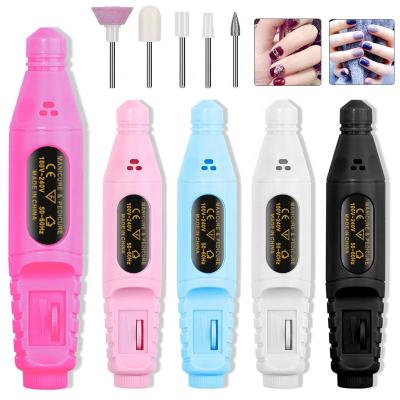 China Portable Professional 20000rpm Nail Care File Kit For Nails Manicure Pedicure Tool For Home Use Electric Nail Drill for sale