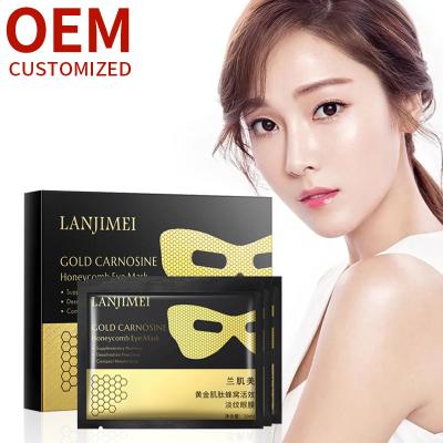 China Nourishing Golden Eye Mask Eternal Youth Shiny Fade Glitter To Fade Dark Circles Moisturizing for sale