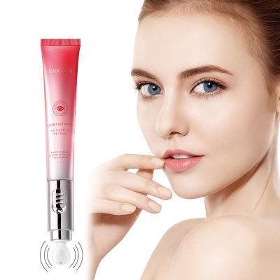 China Anti-Puffiness LAN JI JE Cosmetics Anti Aging Puffiness I Electric Under Gold Dark Organic Caviar Eye Cream Circle Cosmetics Manufacturers for sale