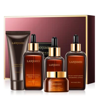 China Luxury Customized Anti Aging Skin Care Peptide Skin Care Moisturizer Anti Wrinkle Skin Care Set Moisturizing Rejuvenating Facial Care Cosmetics Manufa for sale