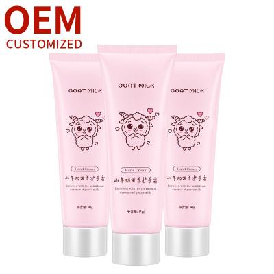 China Whitening Goat's Milk Hand Lotion Moisturizes Winter Hand Skin And Prevents Peeling And Cracking Manufacturers Support OEM Customized for sale