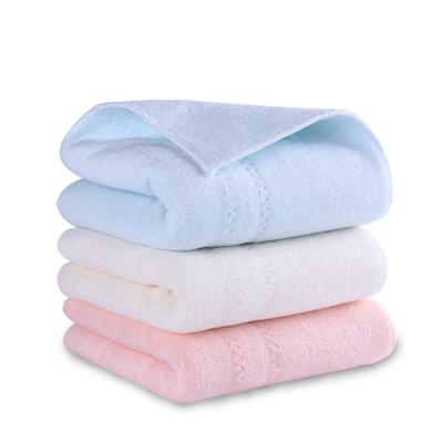 China Face Towel Latex Rectangle Solid Color Towel Hypoallergenic Custom Adult Latex Towels for sale