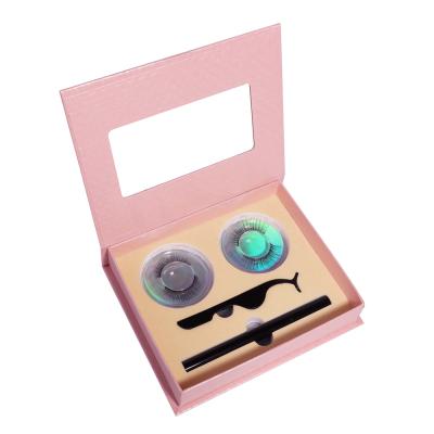 China Waterproof Damping Custom Whips 2 Pairs Magnetic Eyelash Eyeliner Pen for sale