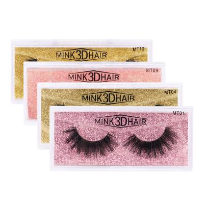 China Mink 2020 Best Selling Super Flexible 3d Lashes Private Label Mink Eye Lashes With Regular Case for sale