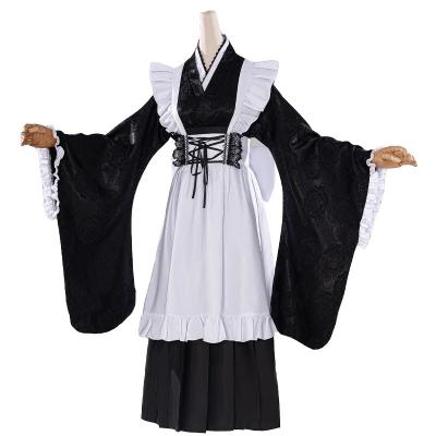 China Polyester Marin Kitagawa Cosplay Costume My Darling Kimono Maid Dress Outfits Halloween Party Costumes for sale