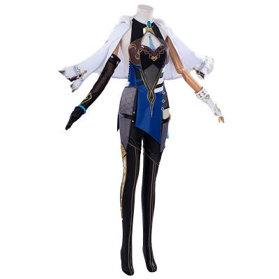 China Polyester Game Genshin Impact Uniform Yelan Cosplay Party Equipment Ye Lan Cosplay Costume Sexy Lovely Halloween Costume Full Set for sale