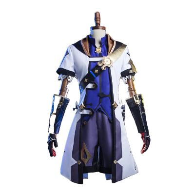 China Polyester Game Genshin Impact Albedo Cosplay Costume Halloween Party Game Clothes for sale